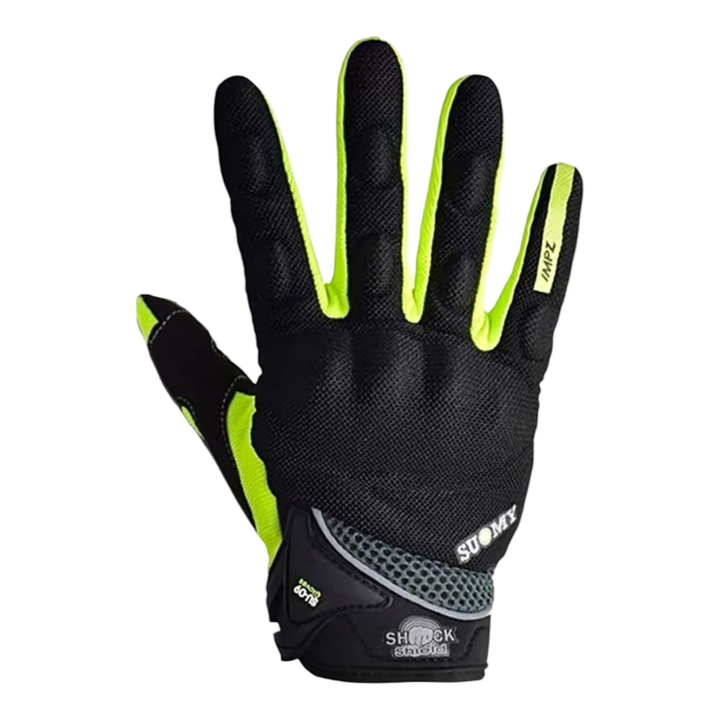 Gants noir et jaune fluo Suomy