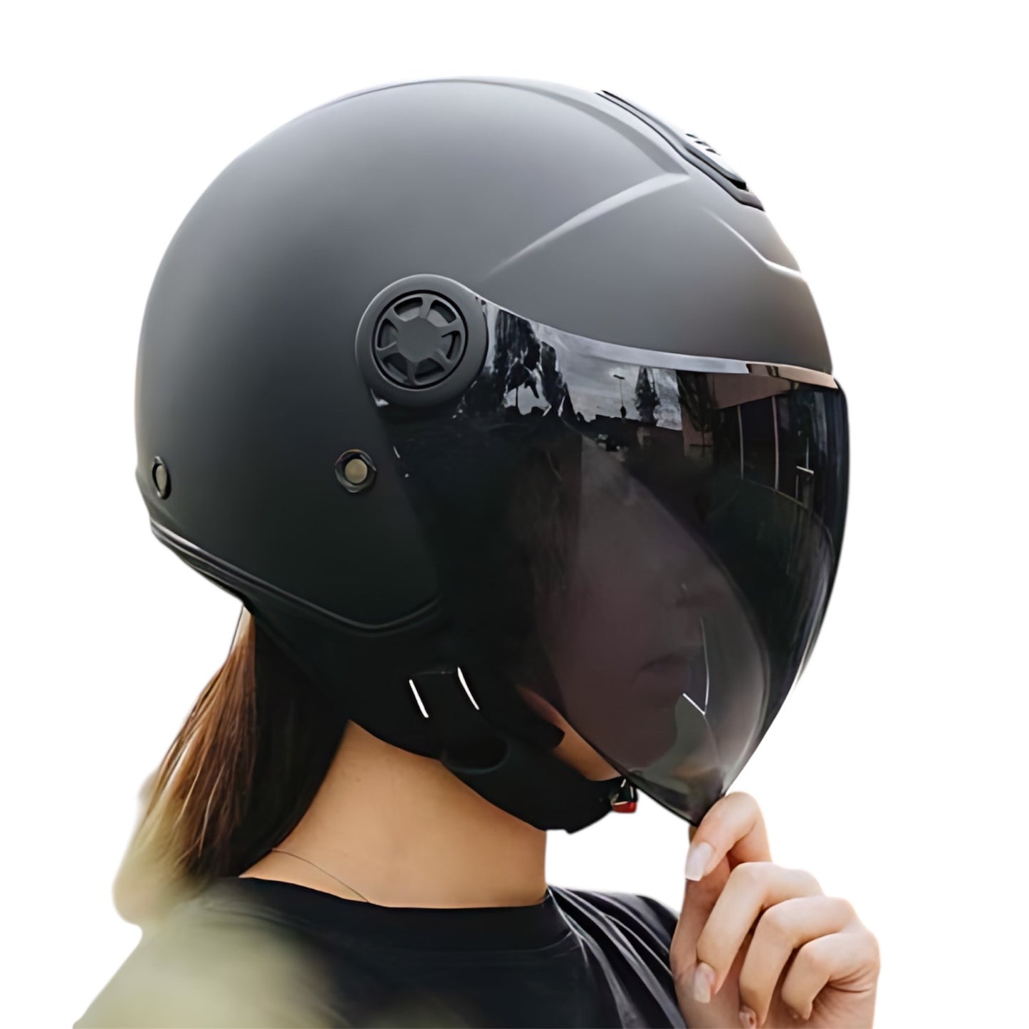 Casque NOX N182 noir mat