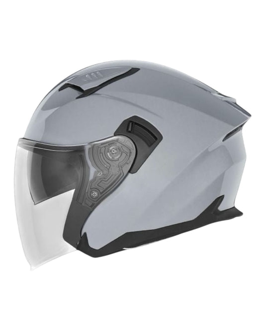 Casque jet NOX N130 gris nardo