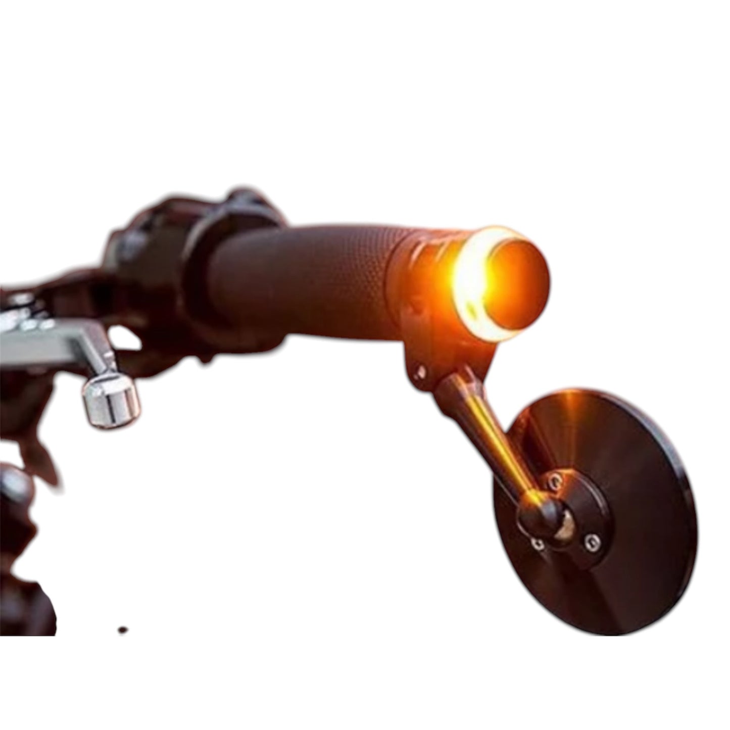 Clignotant embout de guidon led ( la paire )