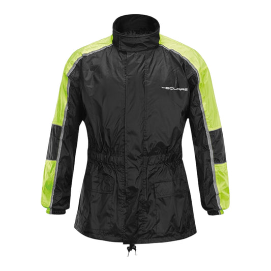 Veste de pluie noir et fluo 4square
