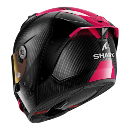 Casque aeron carbon skin noir rose brillant