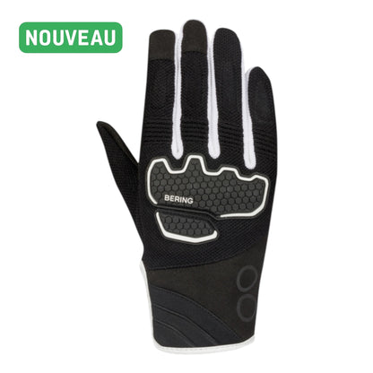 Gants bering breeze noir blanc