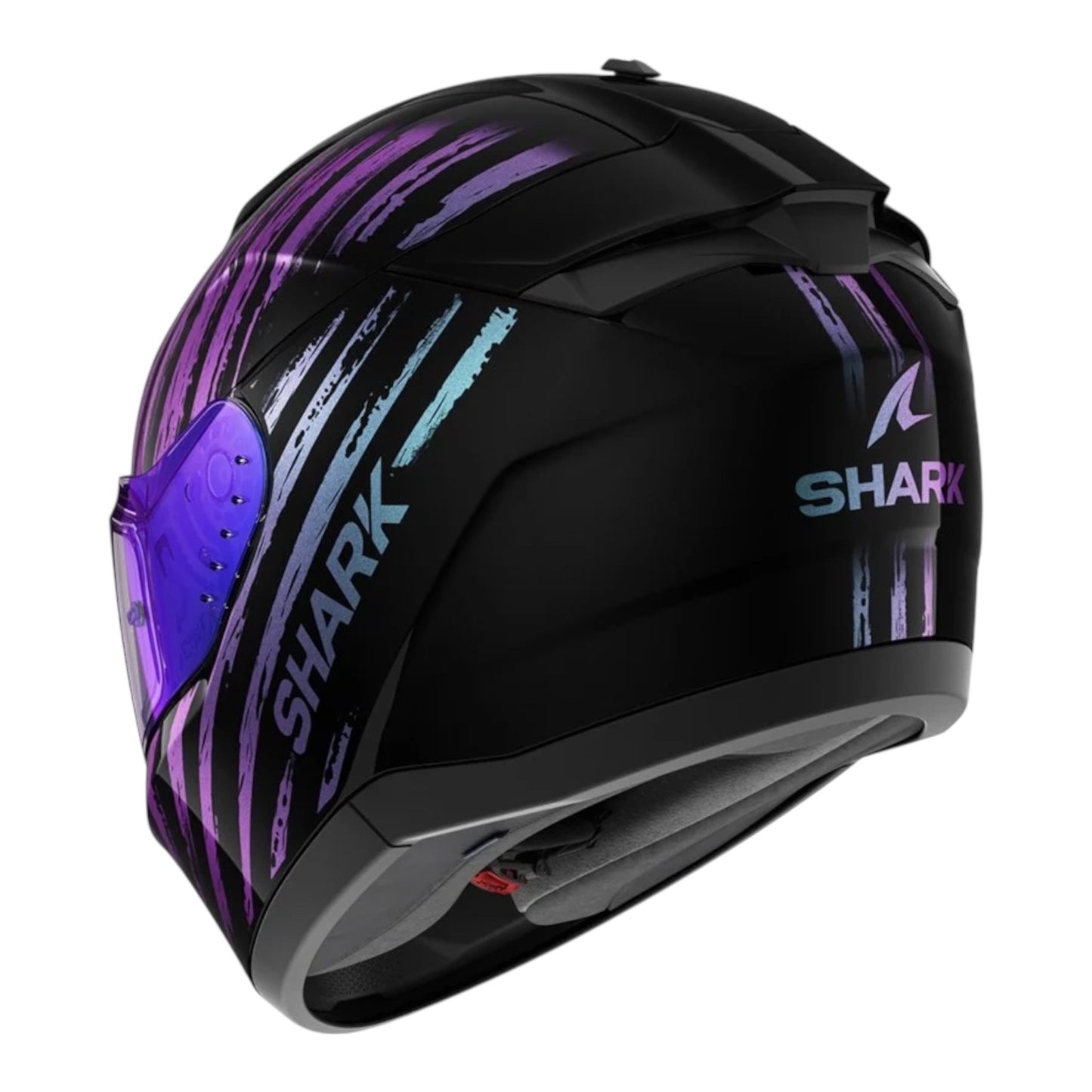 Casque Shark Ridill 2 Assya Noir Brillant