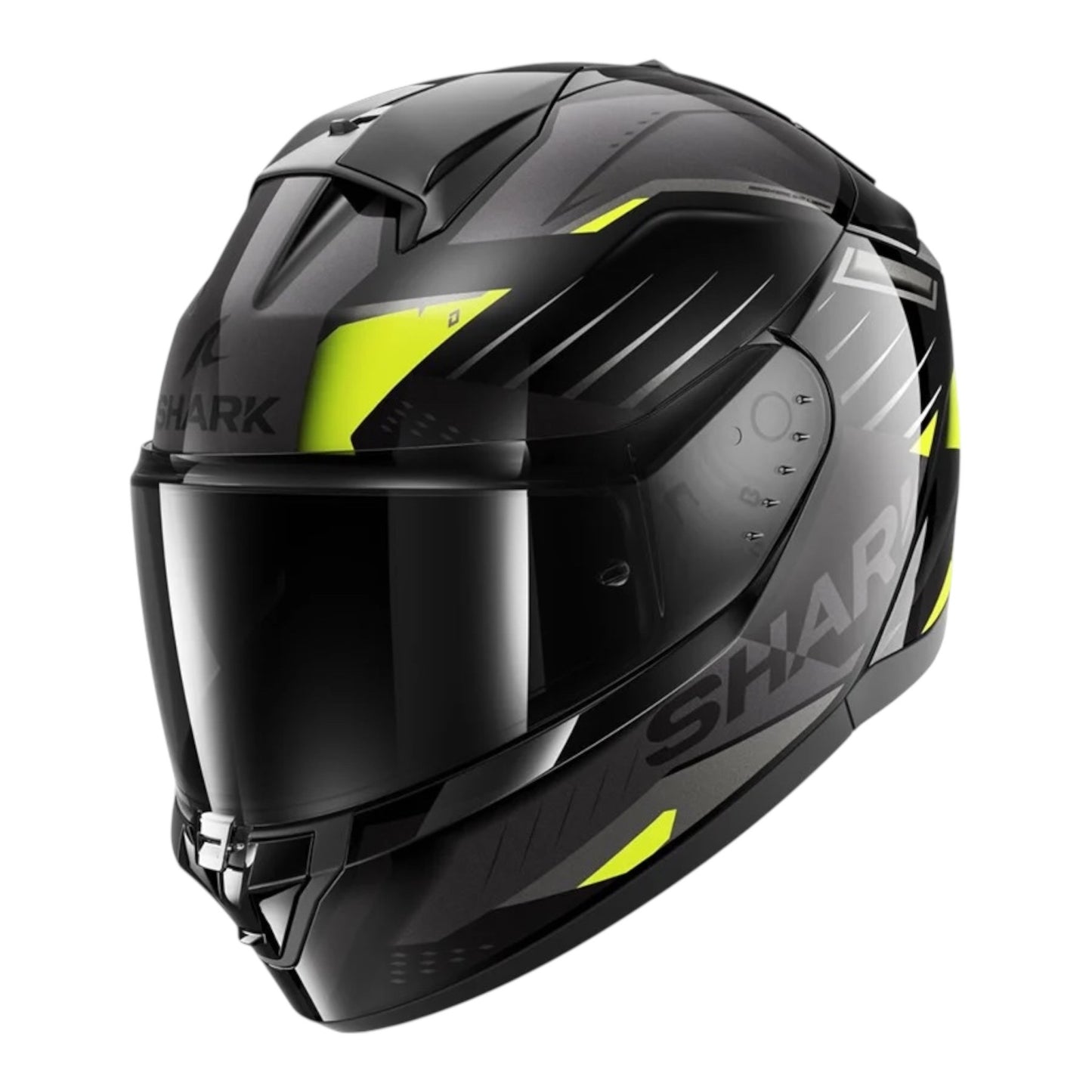 Casque Shark Ridill 2 Bersek Noir Anthracite Jaune