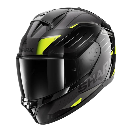 Casque Shark Ridill 2 Bersek Noir Anthracite Jaune