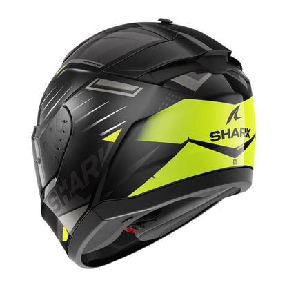 Casque Shark Ridill 2 Bersek Noir Anthracite Jaune