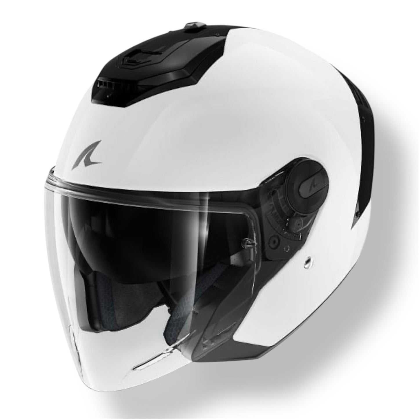 Casque Shark RS Jet Blank Blanc Azur