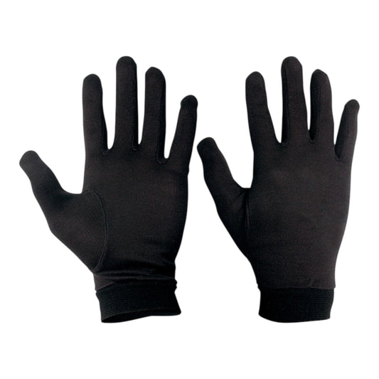 Sous gants moto en soie