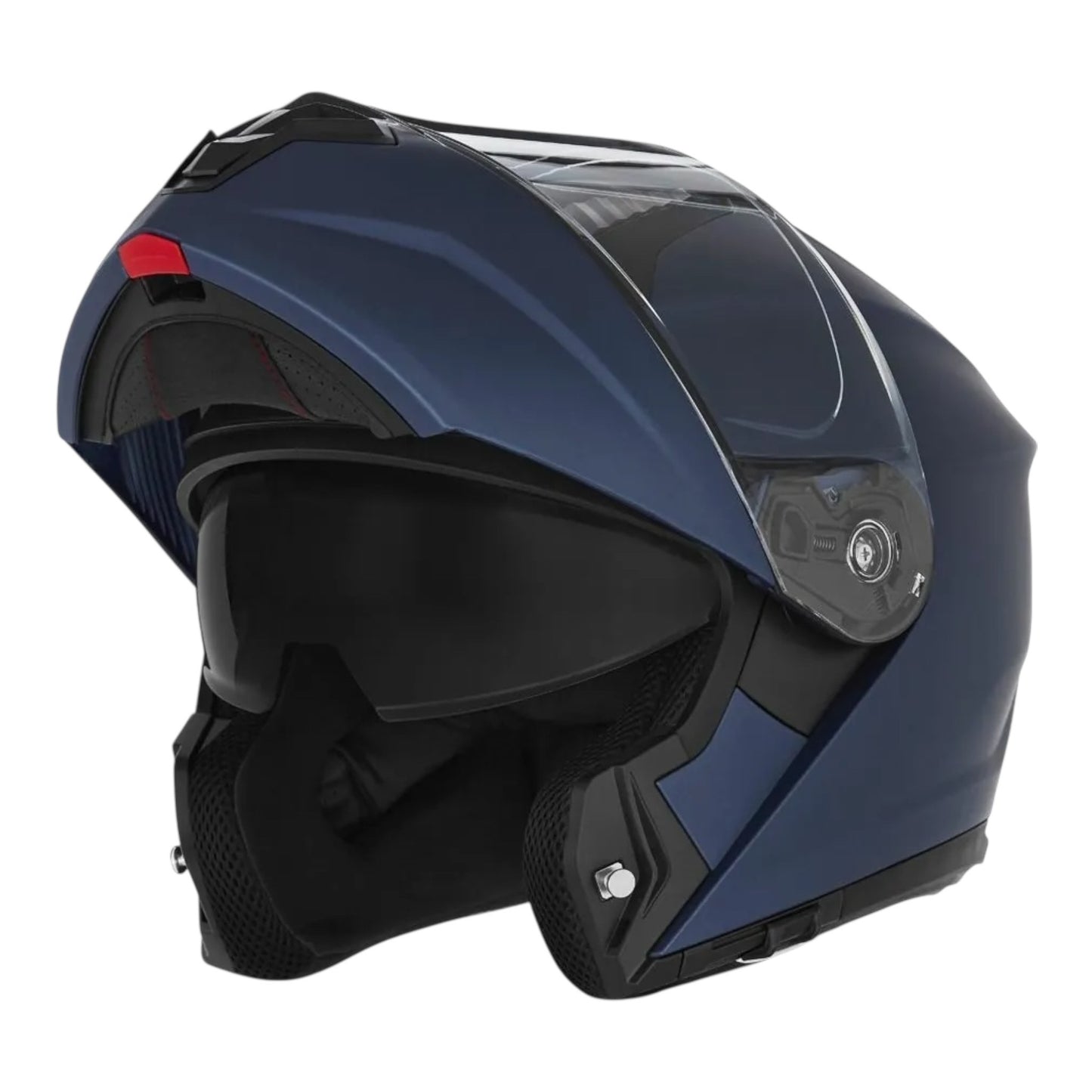 Casque modulable nox n968 bleu mat