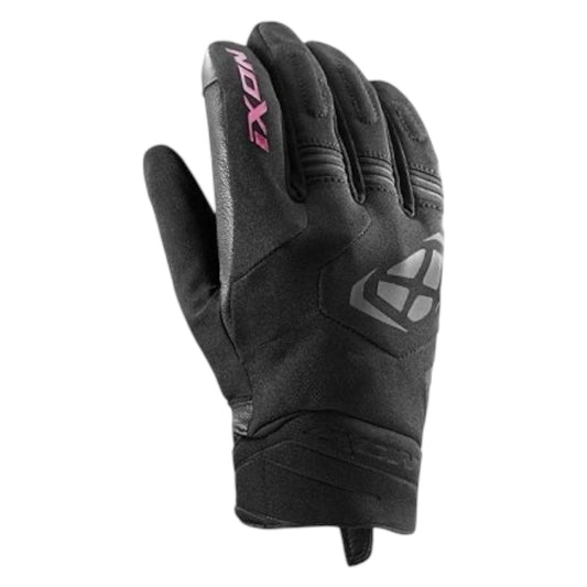 Gants Femme Ixon MS Mig 2 WP Lady Noir Fuchsia