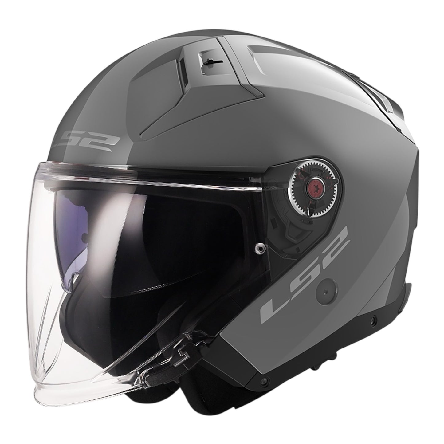 Casque LS2 OF603 Infinity II Solid Gris Nardo