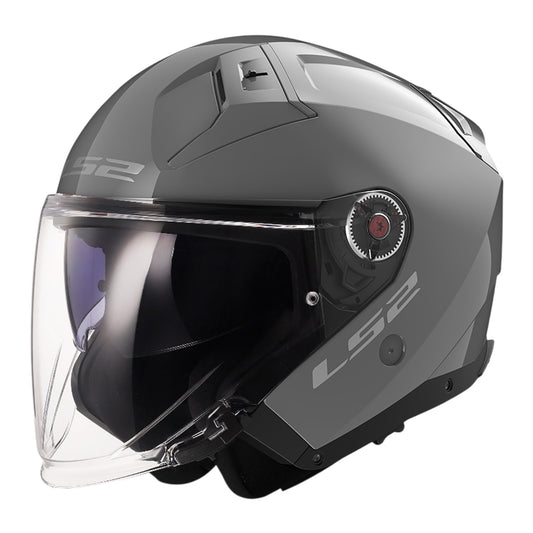 Casque LS2 OF603 Infinity II Solid Gris Nardo