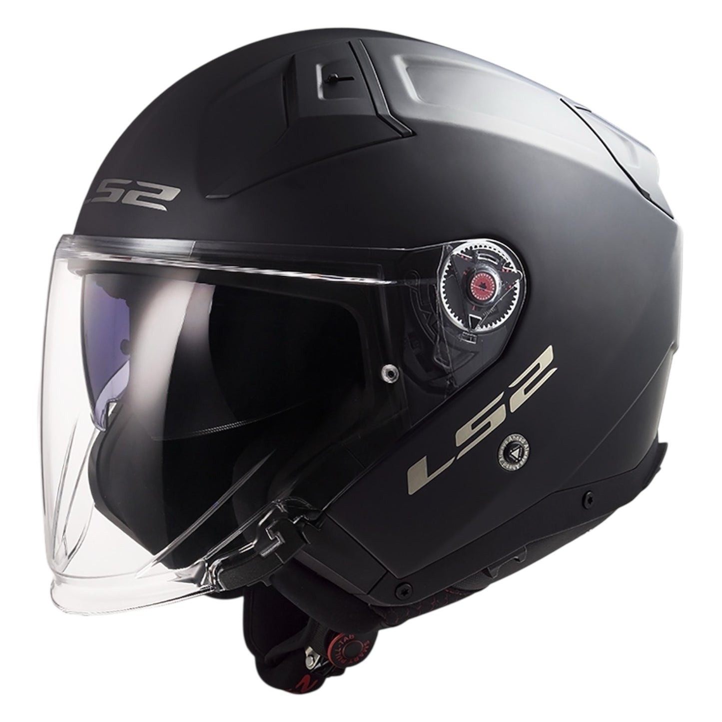 Casque LS2 OF603 Infinity II Solid Noir Mat